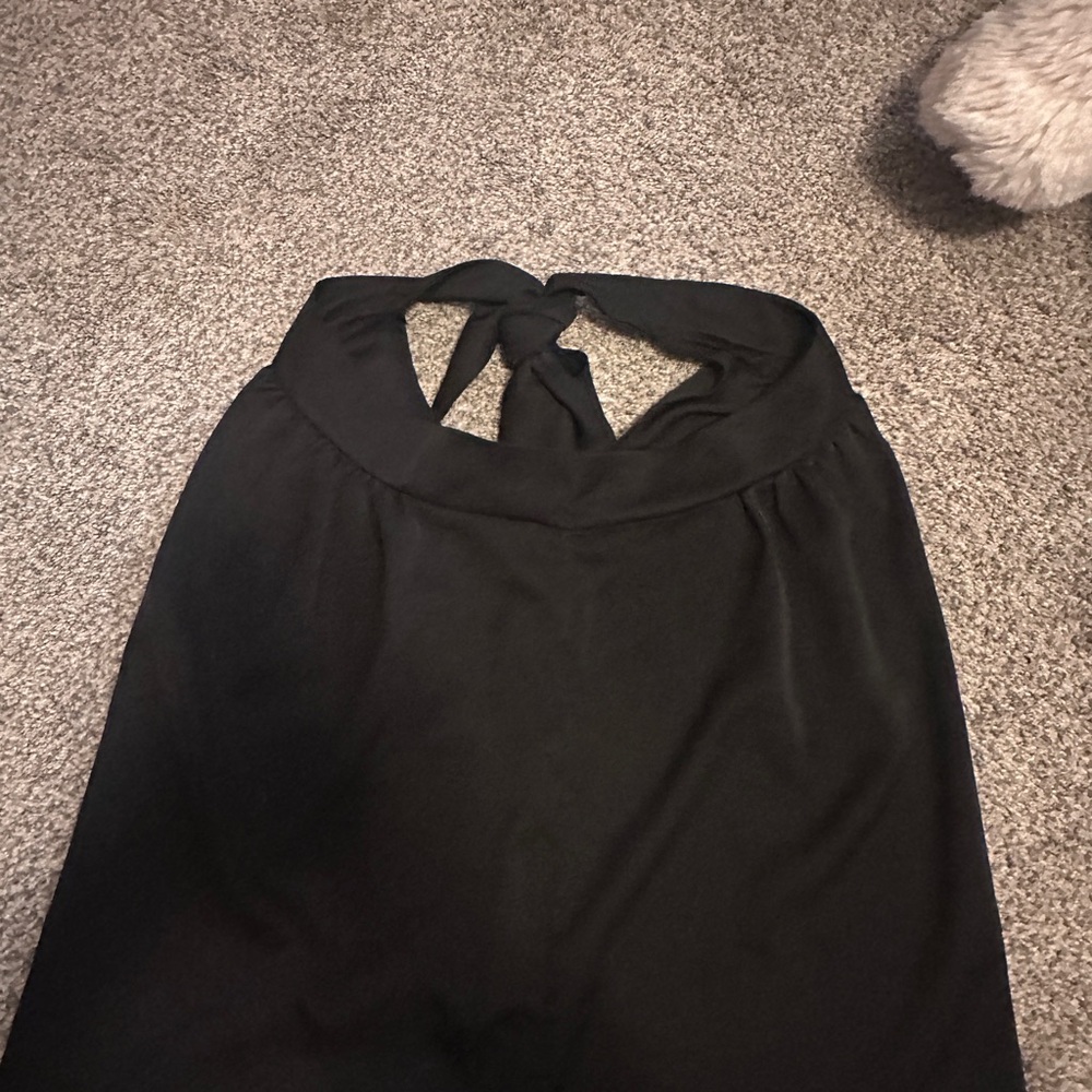 Elegant Black wraparound skirt